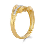 14K Gold 0.08 ct. tw. Highway Ring