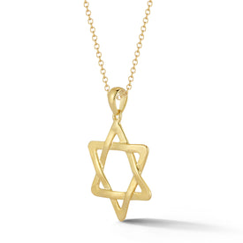 14K-Y STAR OF DAVID PEND.