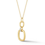 14K-Y GALLERY PEND., 0.05CT