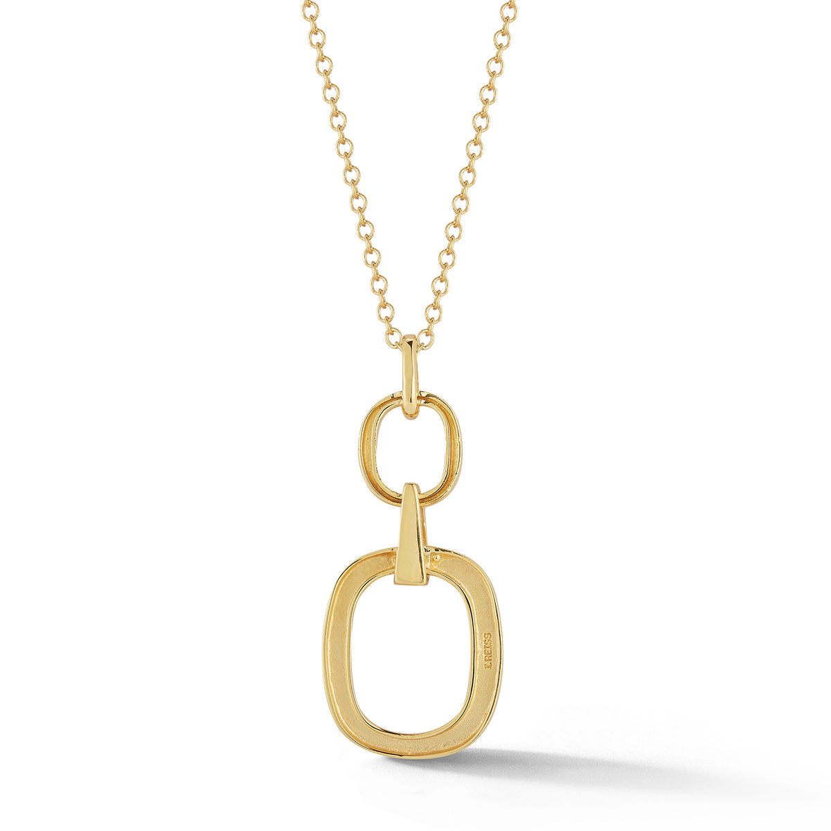 14K-Y GALLERY PEND., 0.05CT