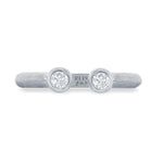 14K-Y OPEN TOP RING, 0.18CT