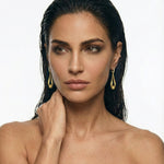 14K Gold 0.11 ct. tw. Dangling Earrings