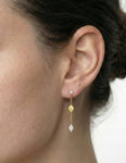 14K Gold 0.34 ct. tw. Dangling Diamond-Shaped Earrings
