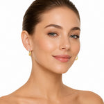 14K Gold 0.08 ct. tw. Hoop Earrings