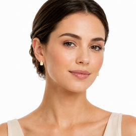14K Gold 0.15 ct. tw. Drop Earrings