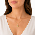 14K Gold 0.12 ct. tw. Diamond I Love You Pendant