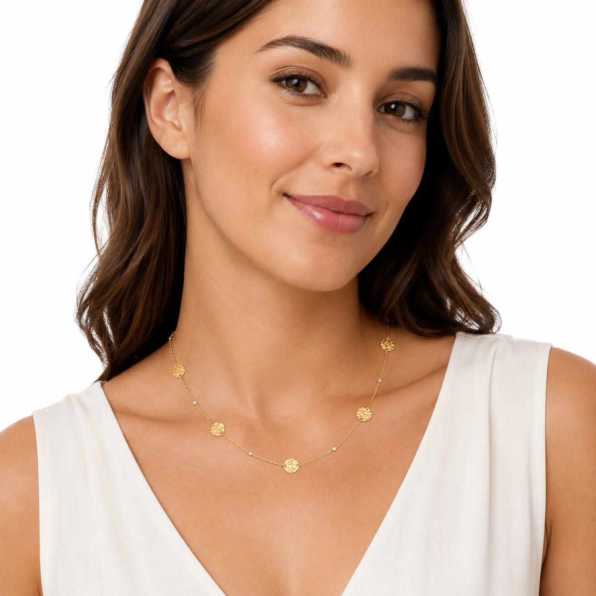 14K Gold 0.08 ct. tw. 18