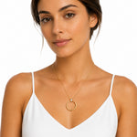 14K Gold 0.08 ct. tw. Diamond Pendant Necklace
