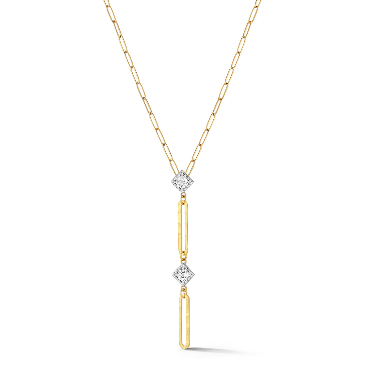 14K Gold 0.22 ct. tw. Drop Pendant