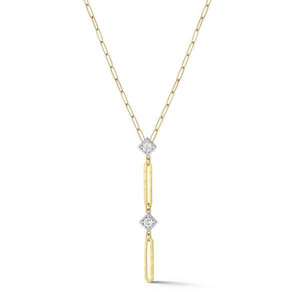 14K Gold 0.22 ct. tw. Drop Pendant