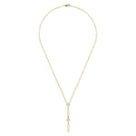 14K Gold 0.22 ct. tw. Drop Pendant