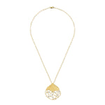 14K Gold 0.14 ct. tw. Large Gallery Pendant Slide
