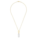 14K Gold 0.14 ct. tw. Large Gallery Pendant Slide