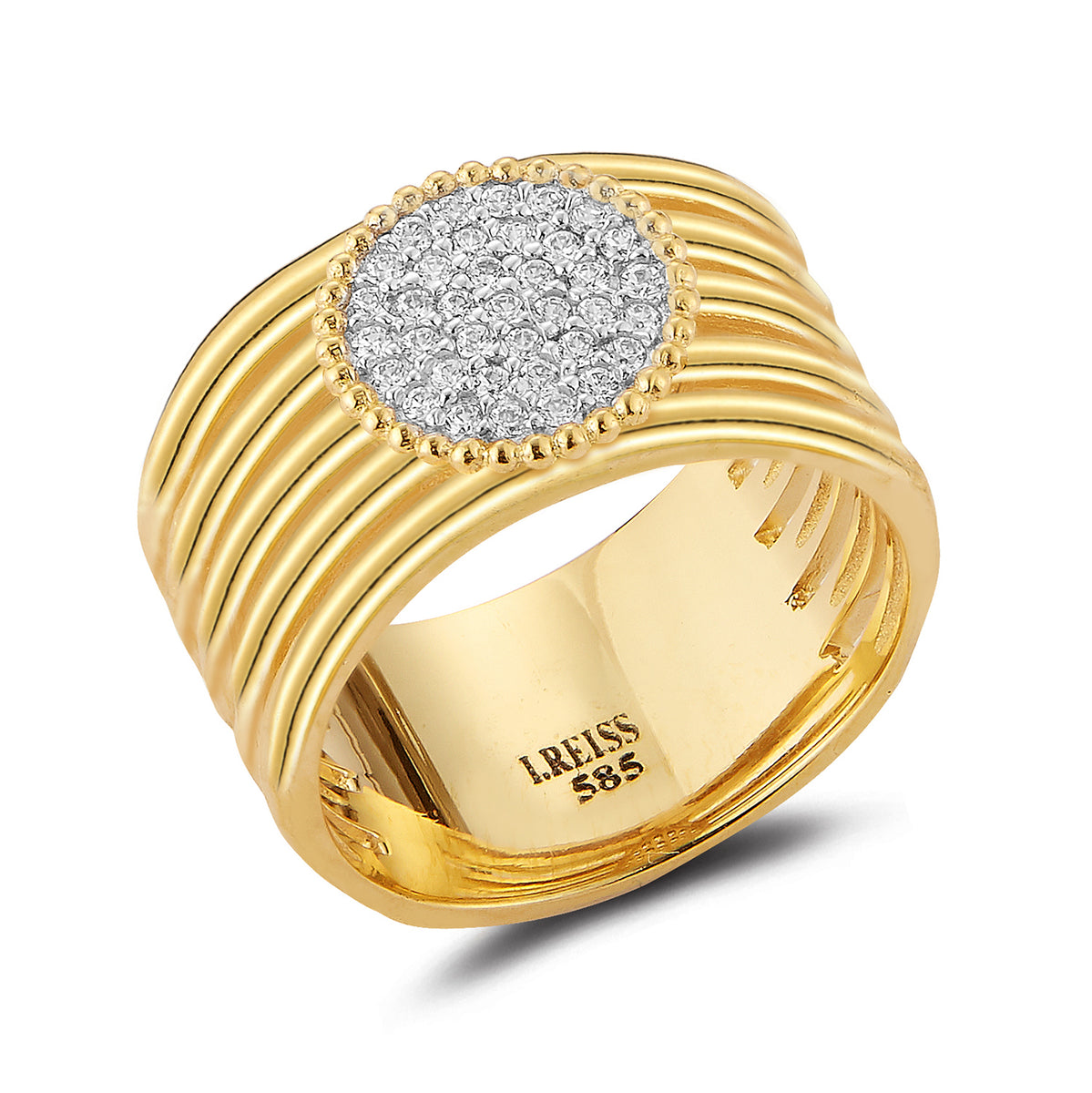 14K Gold 0.22 ct. tw. Cut-Out Ring
