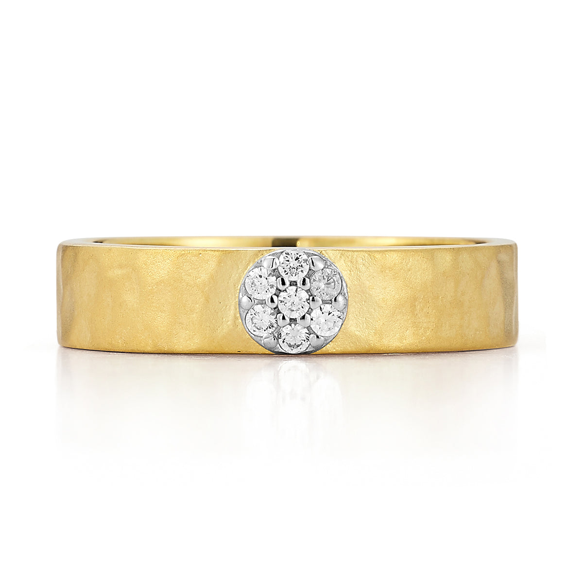 14K Gold 0.07 ct. tw. 4.5mm Narrow Band