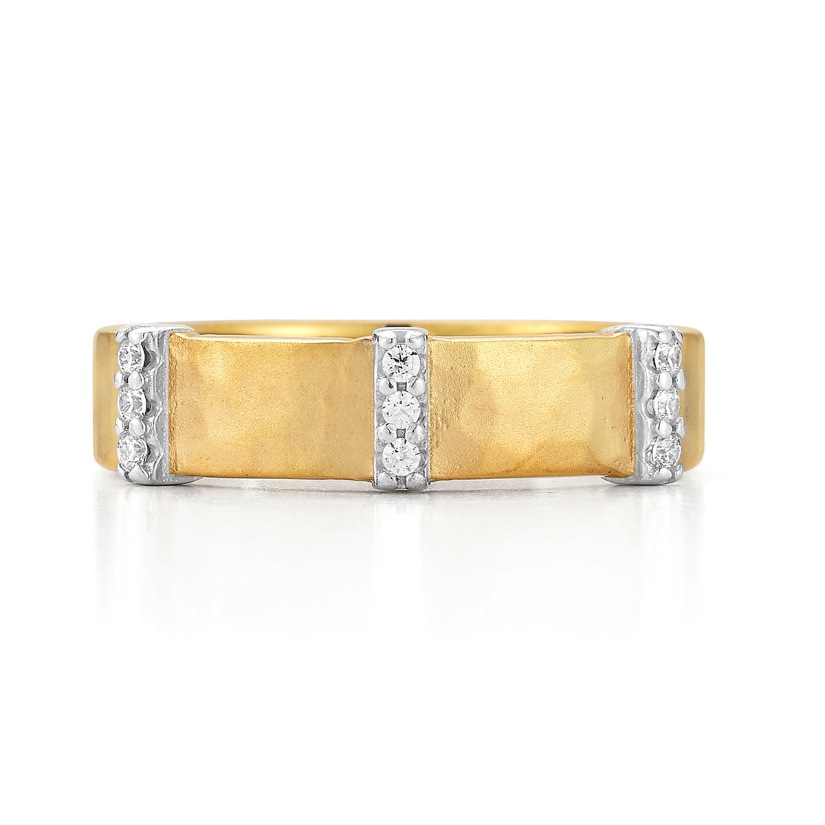 14K Gold 0.07 ct. tw. 4.5mm Narrow Band