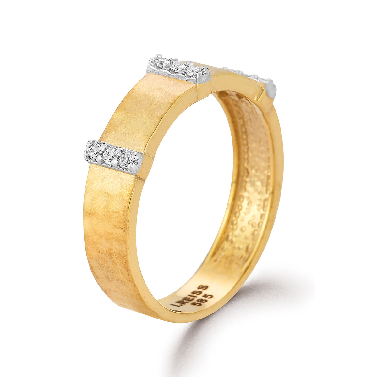 14K Gold 0.07 ct. tw. 4.5mm Narrow Band