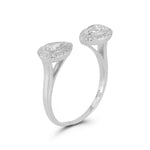 14K Gold 0.42 ct. tw. Lab Grown Tear-Drop Diamond Ring