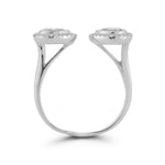 14K Gold 0.42 ct. tw. Lab Grown Tear-Drop Diamond Ring