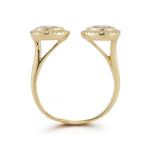 14K Gold 0.42 ct. tw. Lab Grown Tear-Drop Diamond Ring