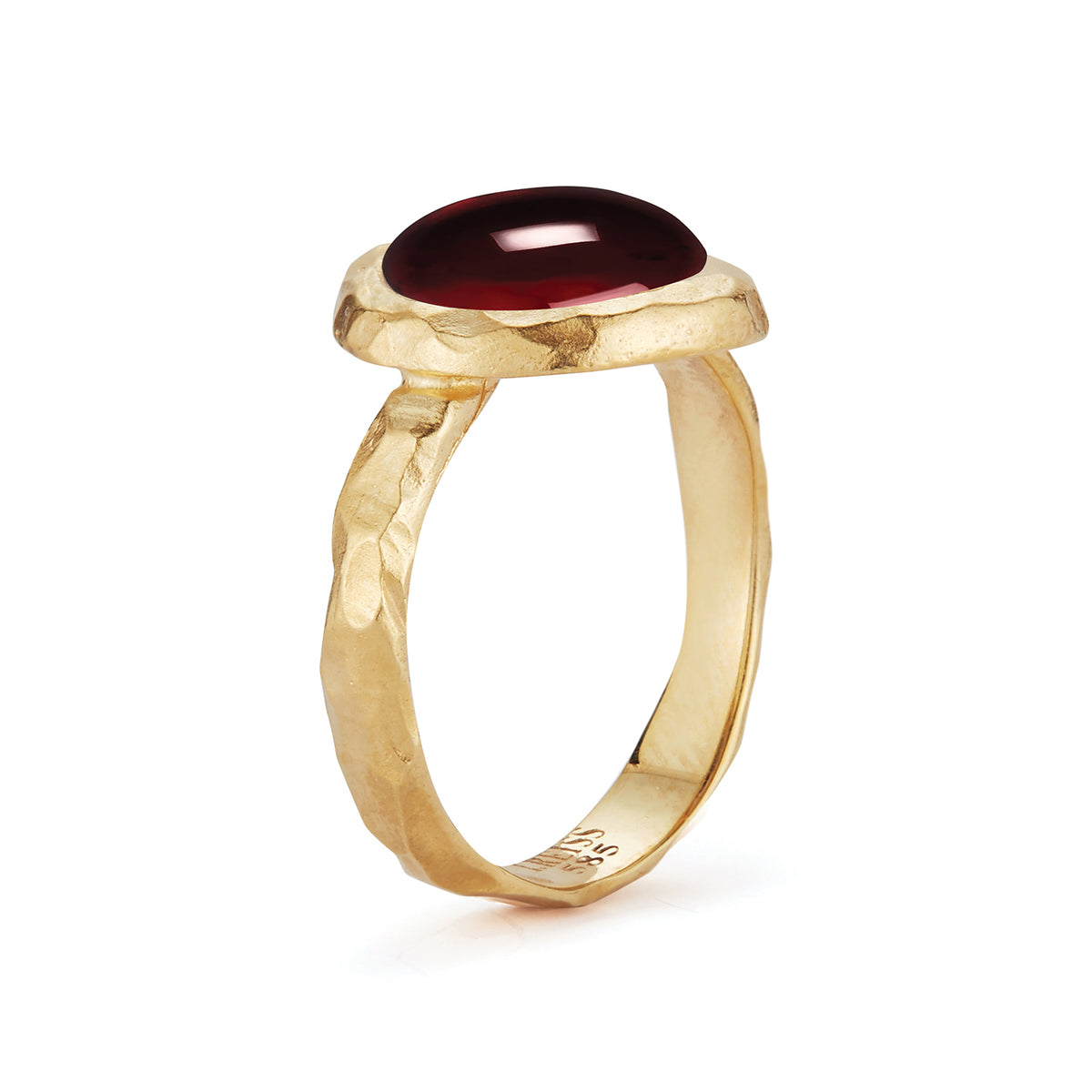 14K Gold 4.9 ct. tw. Garnet Cocktail Ring