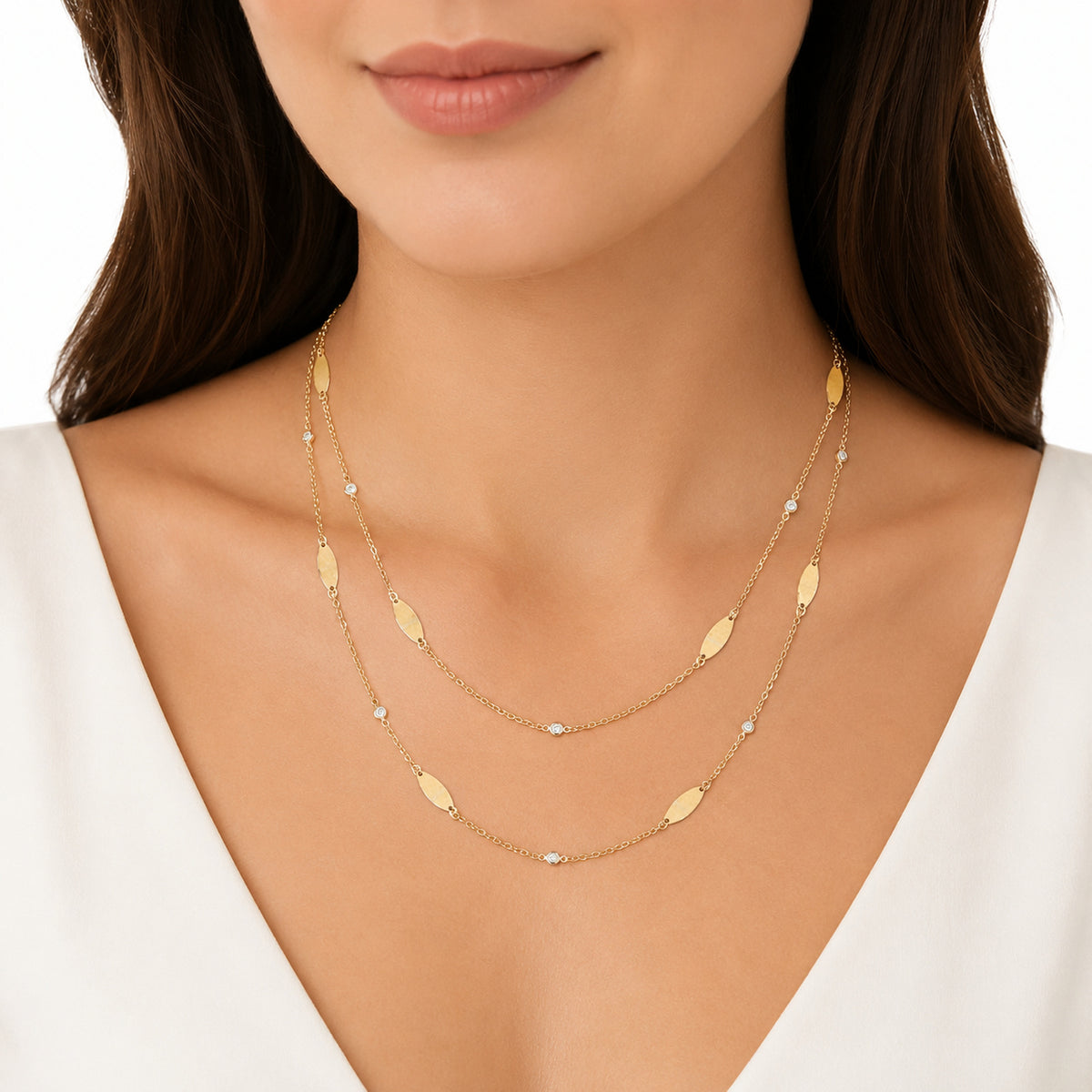 14K Gold 0.18 ct. tw. 36