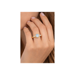 14K Gold 2.02 ct. tw. Lab Grown Diamond & 0.05 ct. tw. Natural Diamond Cocktail Ring