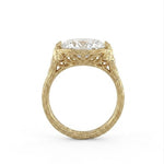 14K Gold 2.08 ct. tw. Lab Grown Diamond & 0.05 ct. tw. Natural Diamond Cocktail Ring