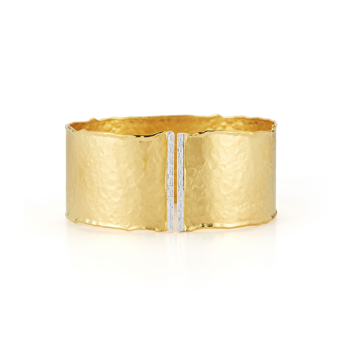14K-Y CUFF BR., 0.30CT