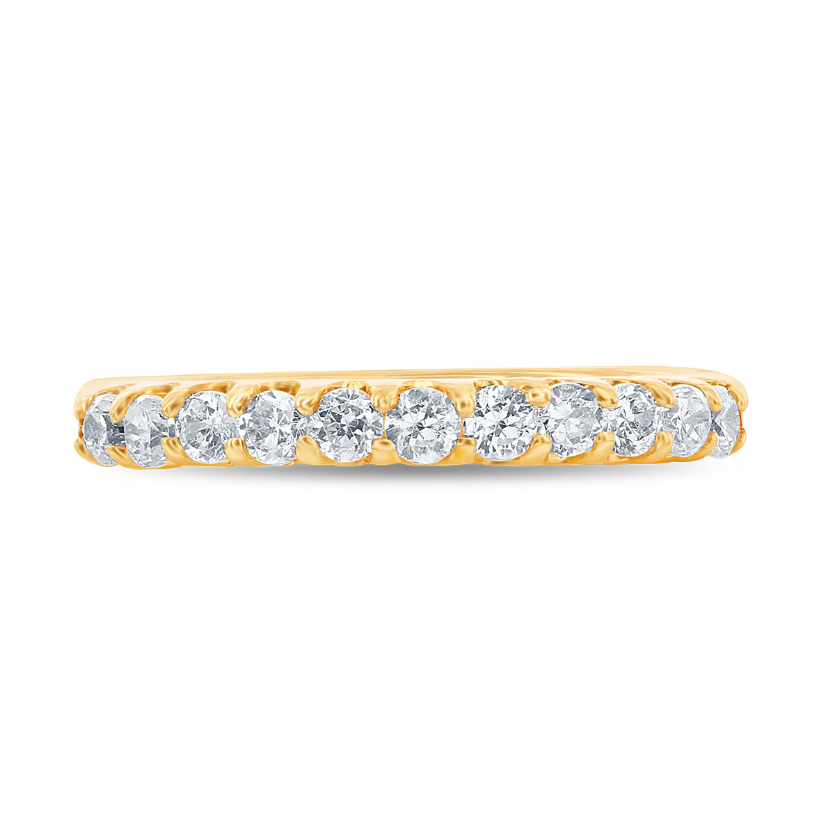 14K-Y STACKABLE DIA. RING, 0.35CT
